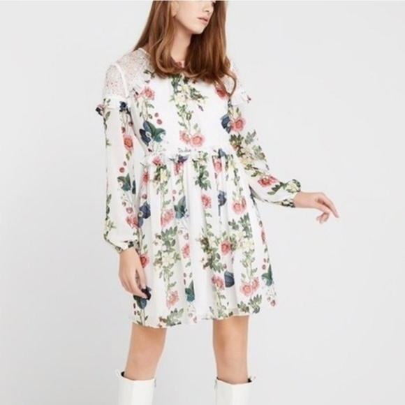 Ted Baker Maryam Oracle Layered Ruffle Dress - Picture 2 of 9